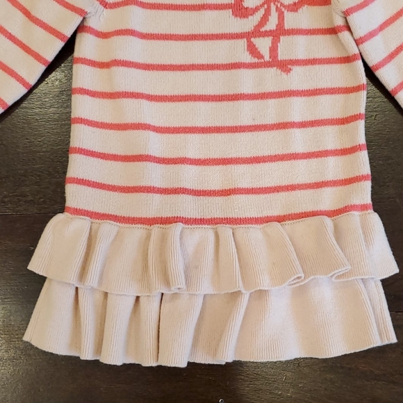 GIRL'S BABY GAP PINK SHIRT DRESS - Picture 3 of 4